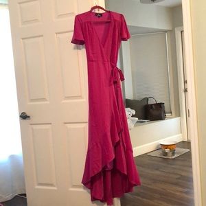 Lulus wrap dress